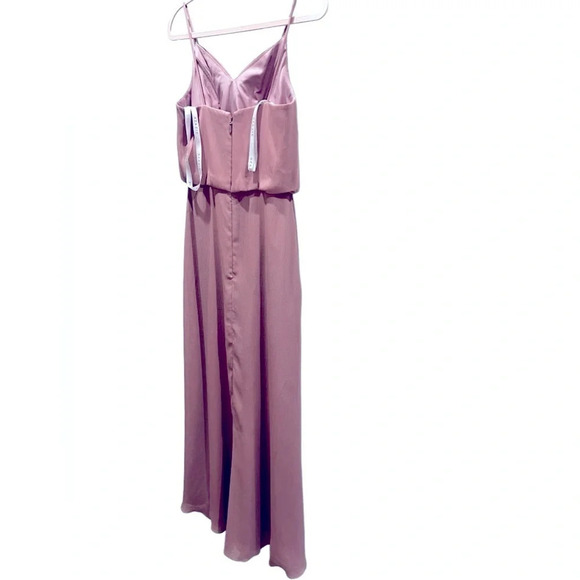 Azazie dusty rose Rebecca bridesmaid dress size A2 in excellent condition - Picture 5 of 9